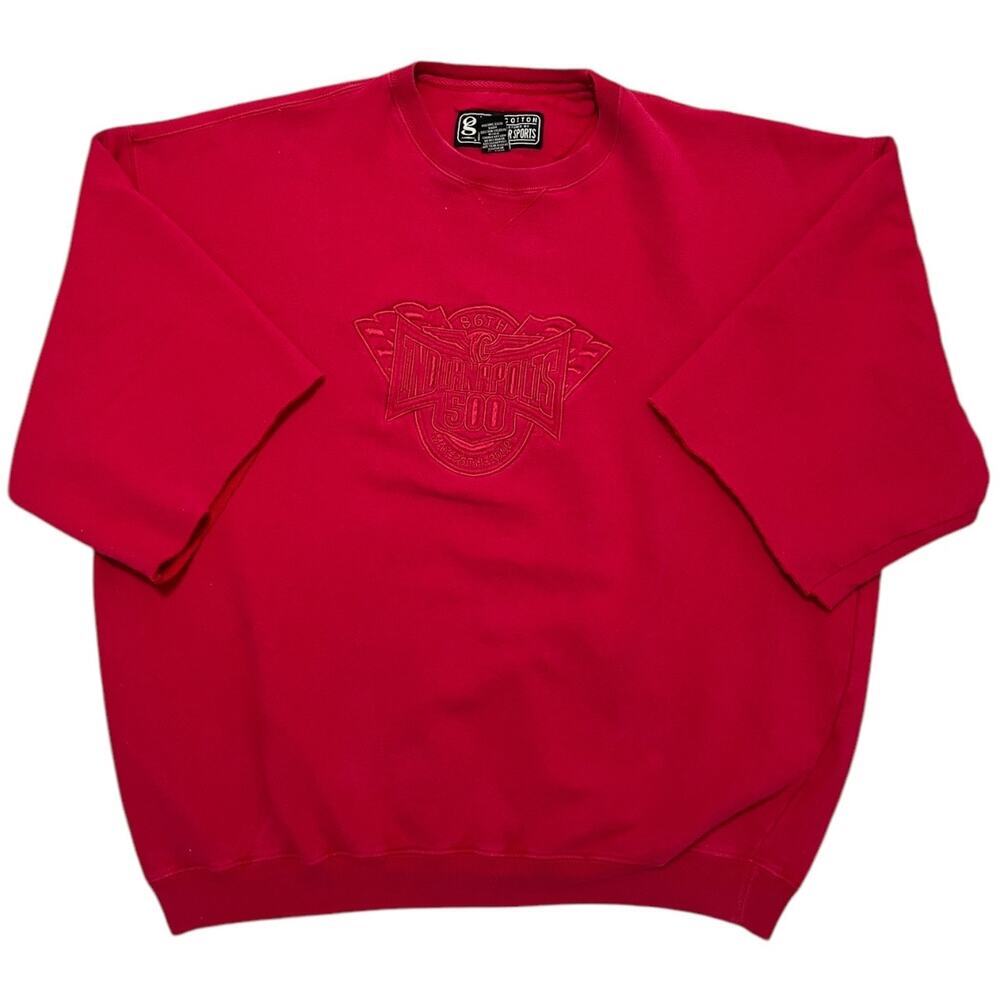 Indianapolis 500 Y2K Cut Off Sleeves Crewneck